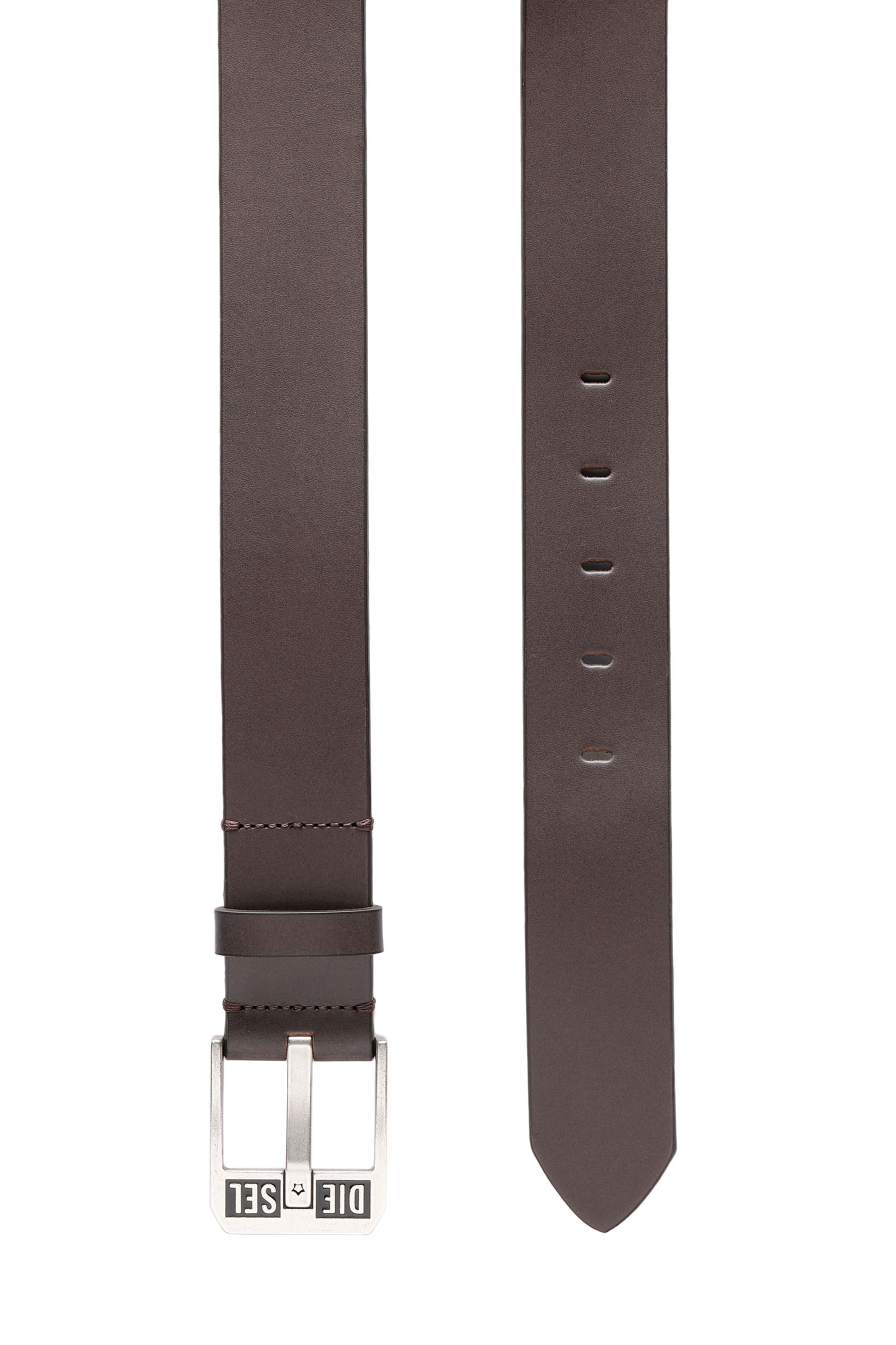Diesel - BLUESTAR II, Male's レザーベルト in Brown - 3