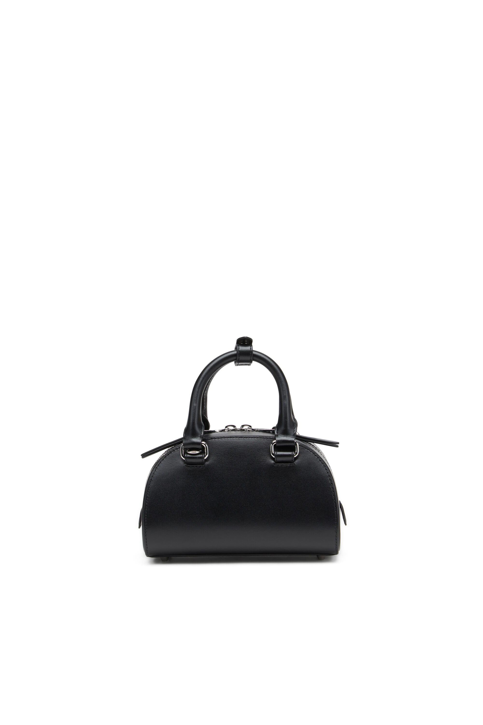 Diesel - 1DR DOME CROSSBODY, Female's Leather mini bowling bag in ブラック - 3