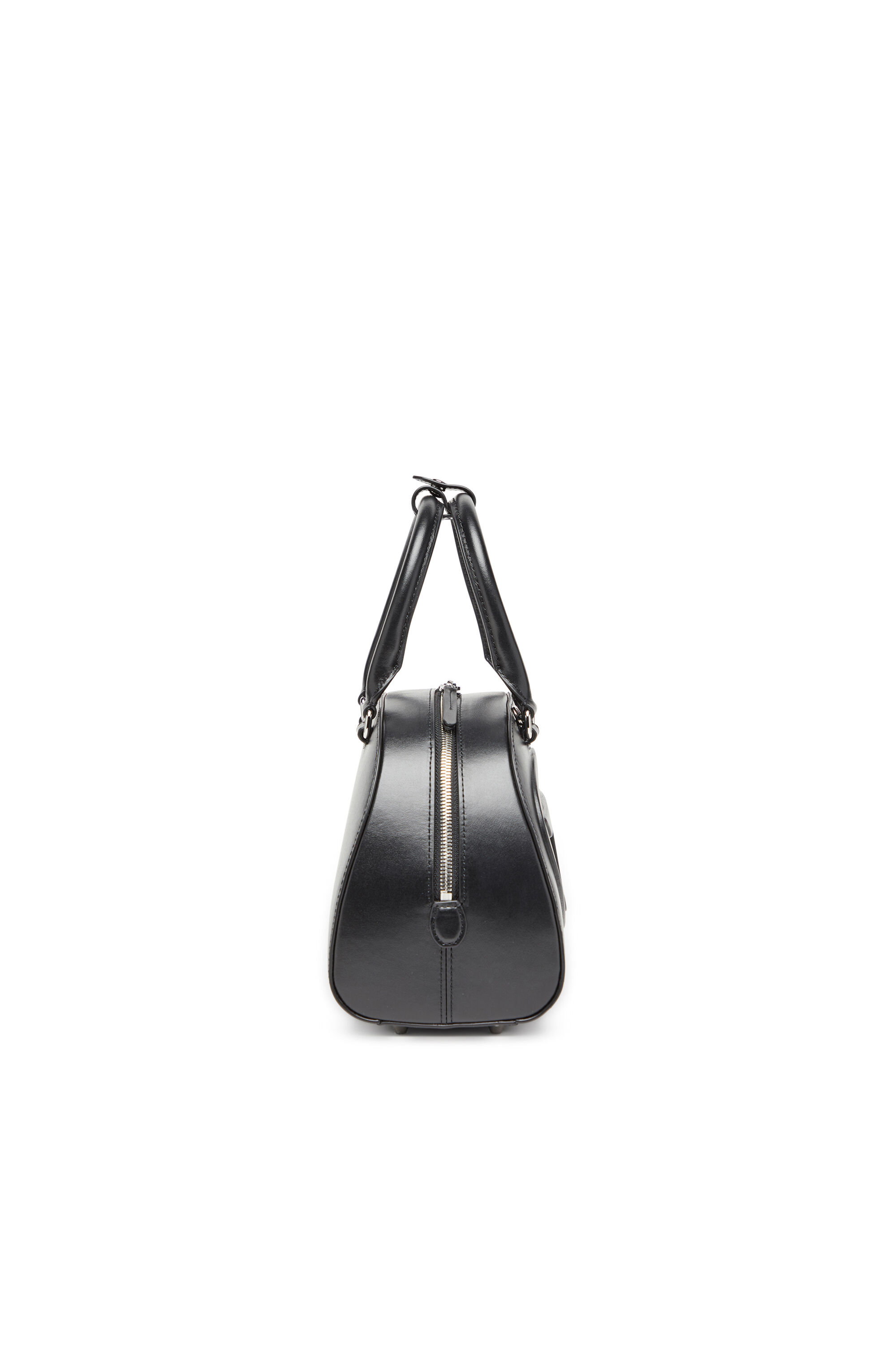 Diesel - 1DR DOME TOP HANDLE, Female's Leather bowling bag in ブラック - 3