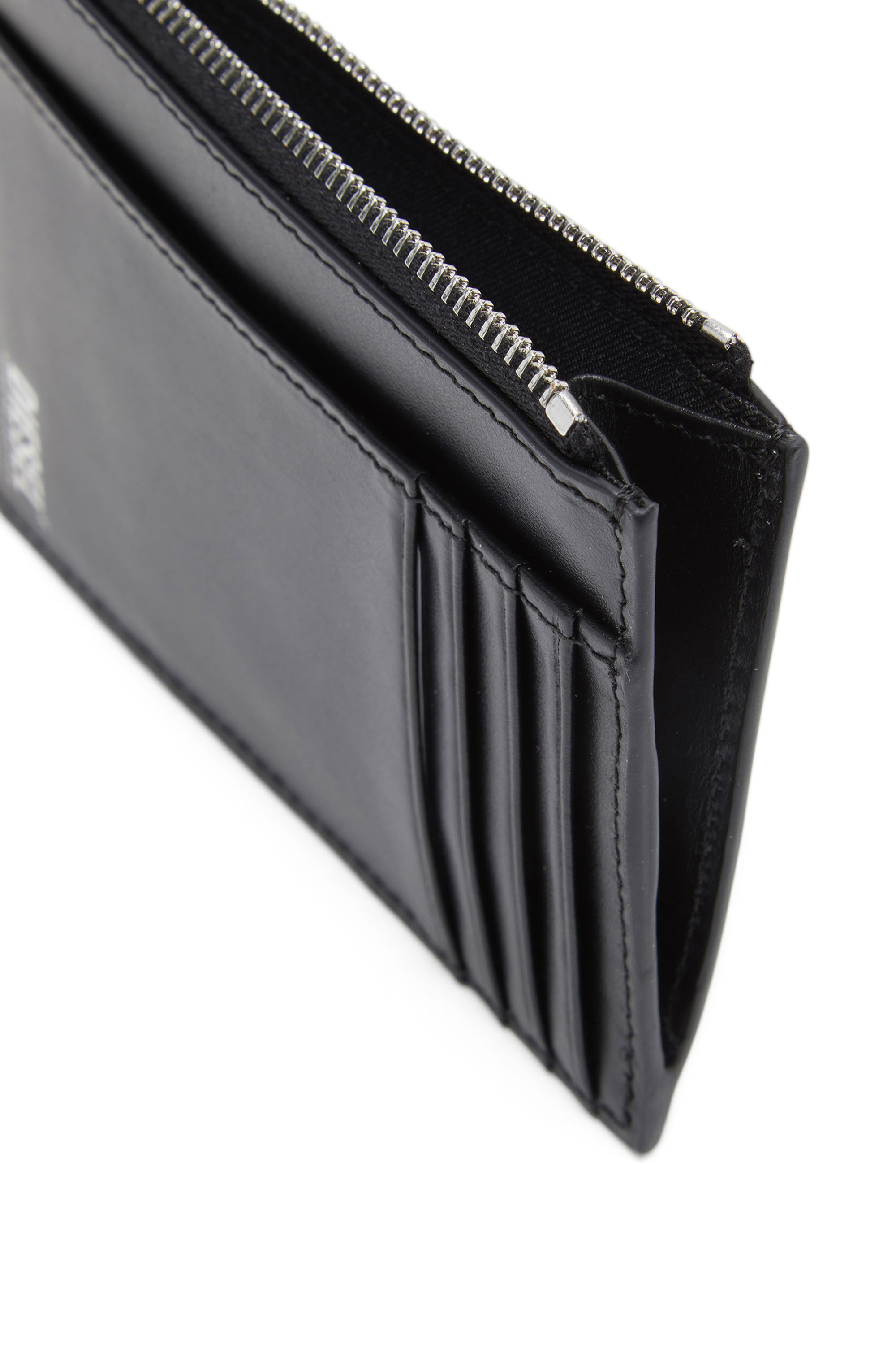 Diesel - 1DR CARD HOLDER I, Female's Card holder in leather in ブラック - 3