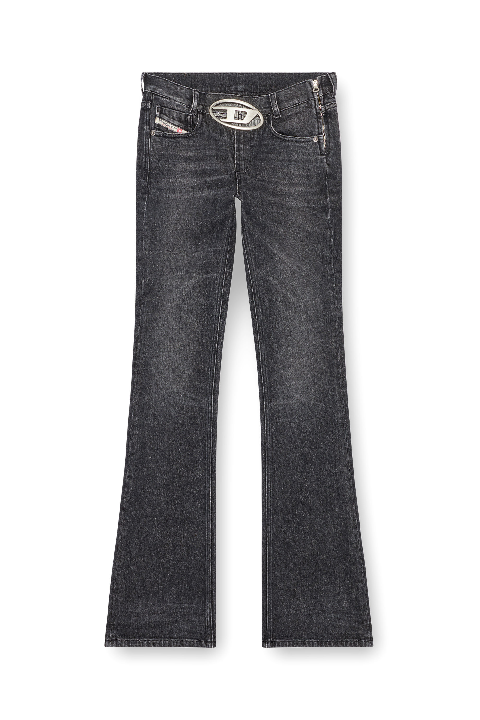 Diesel - Female's Bootcut Jeans 1969 D-Ebbey 0CKAH, ブラック/ダークグレー - 3