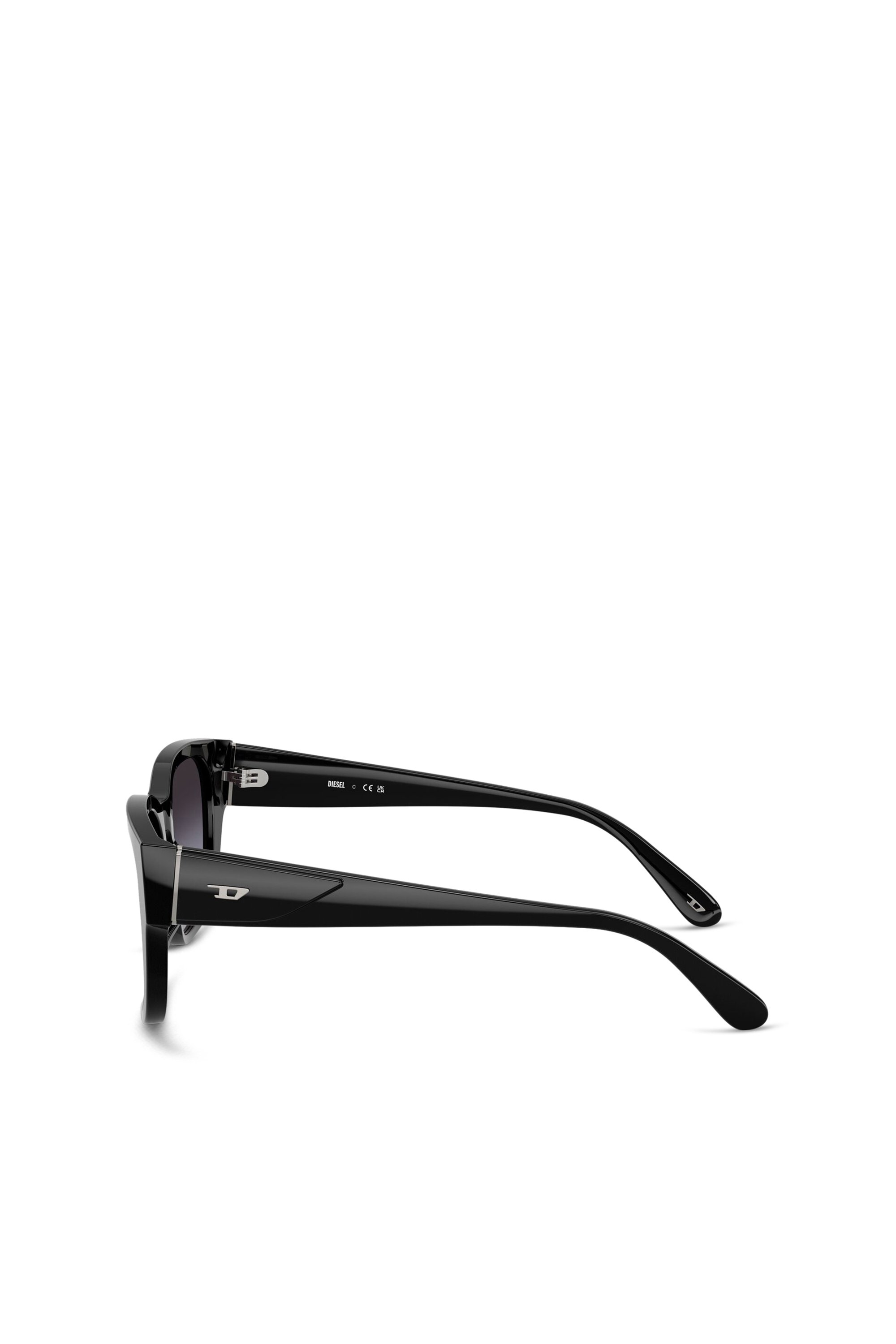 Diesel - 0DL2005, Unisex's Square sunglasses in ブラック - 3