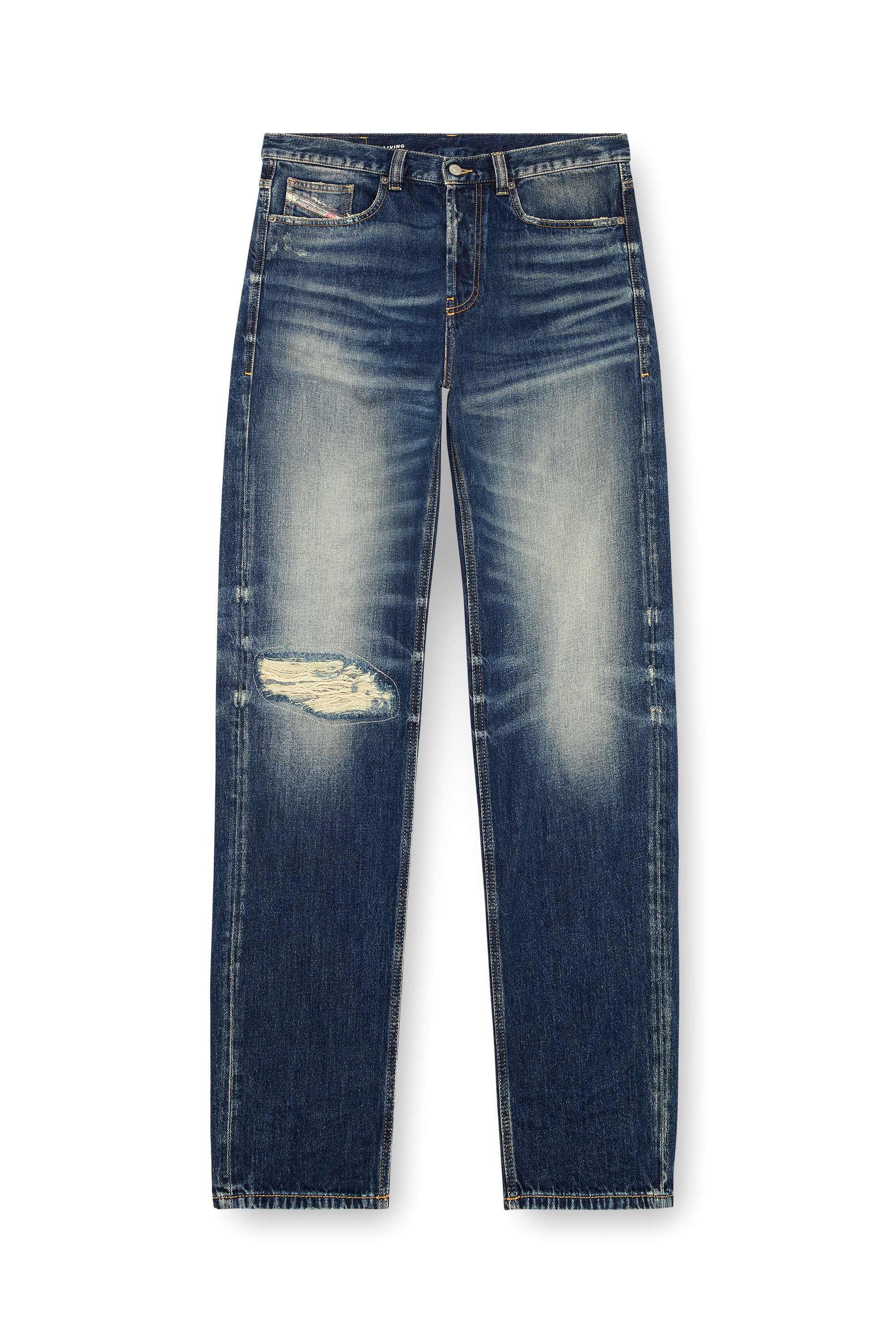 Diesel - Male's Regular Jeans 2024 D-Macs 09J95, ダークブルー - 3