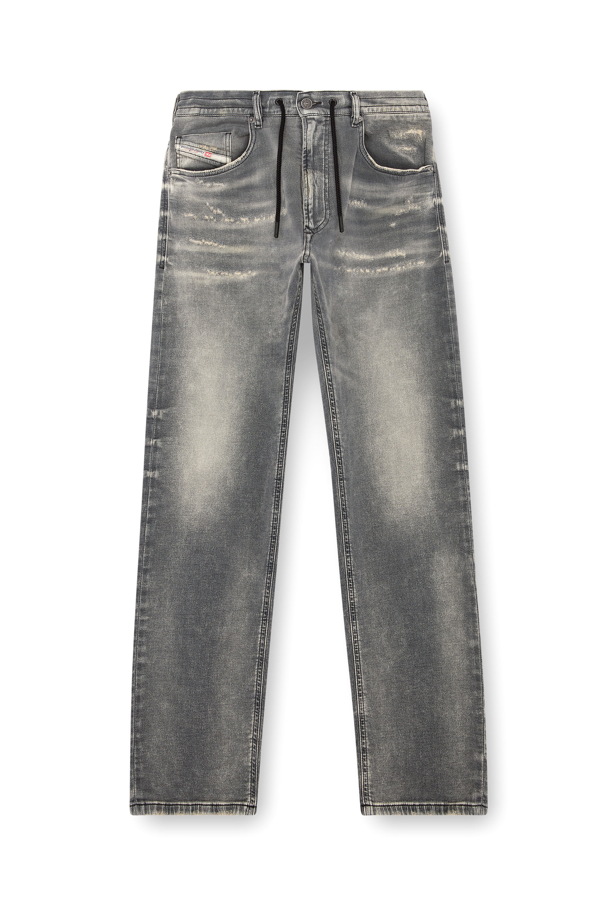 Diesel - Male's Regular 2030 D-Krooley Joggjeans® 068LQ, グレー - 3