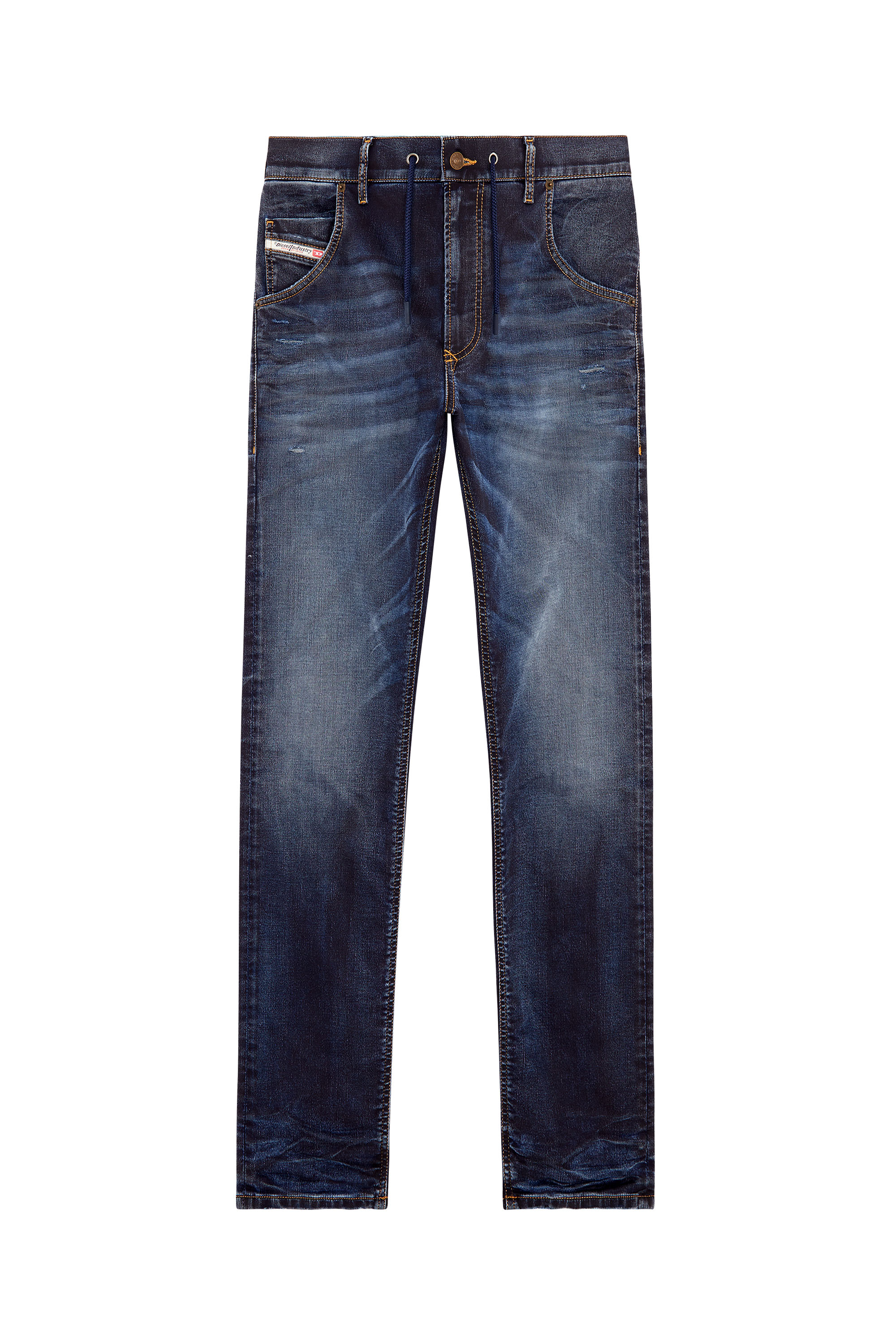 Diesel - Male's Regular 2030 D-Krooley Joggjeans® 09I18, ダークブルー - 2