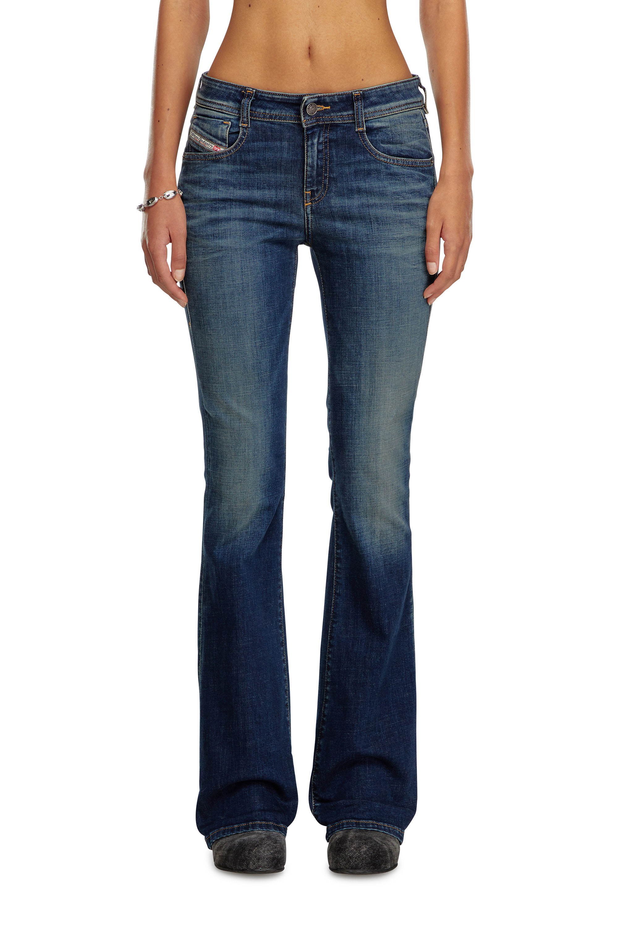 Diesel - Female's Bootcut Jeans 1969 D-Ebbey 09J20, ダークブルー - 1