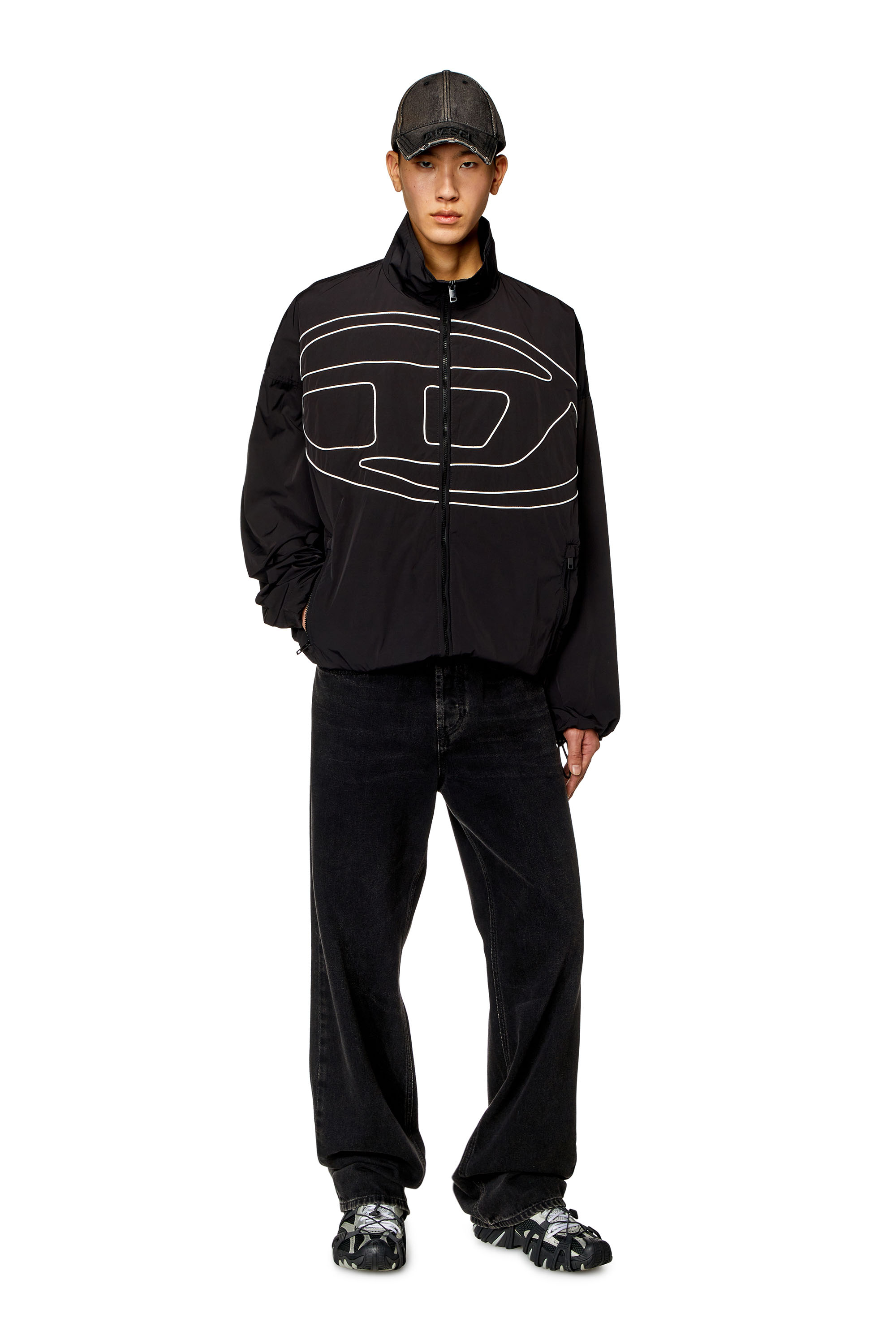 Diesel - J-VATEL, Male's ジャケット in ブラック - 2
