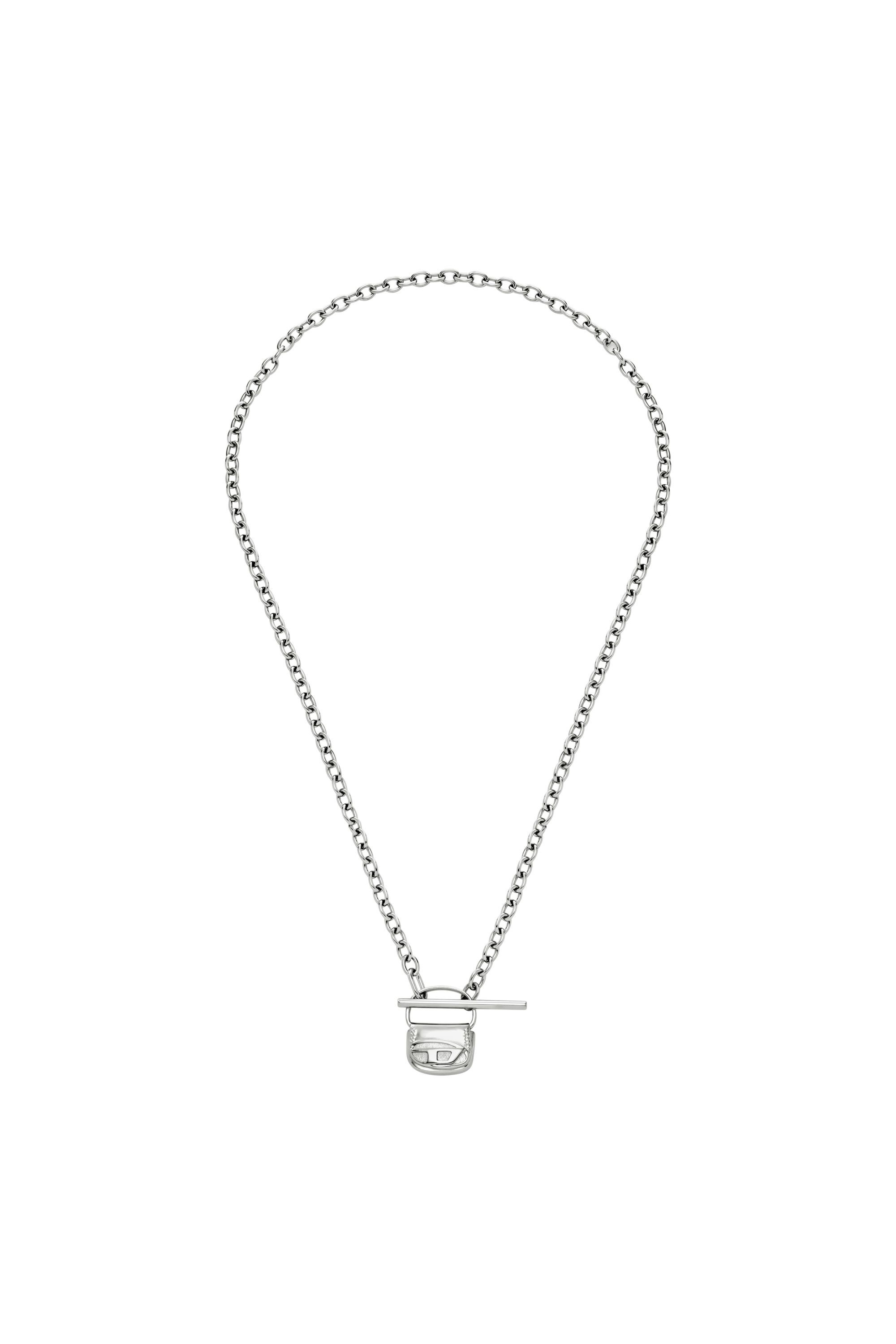 Diesel - DX1593040 JEWEL, Unisex's Stainless Steel Necklace in シルバー - 1