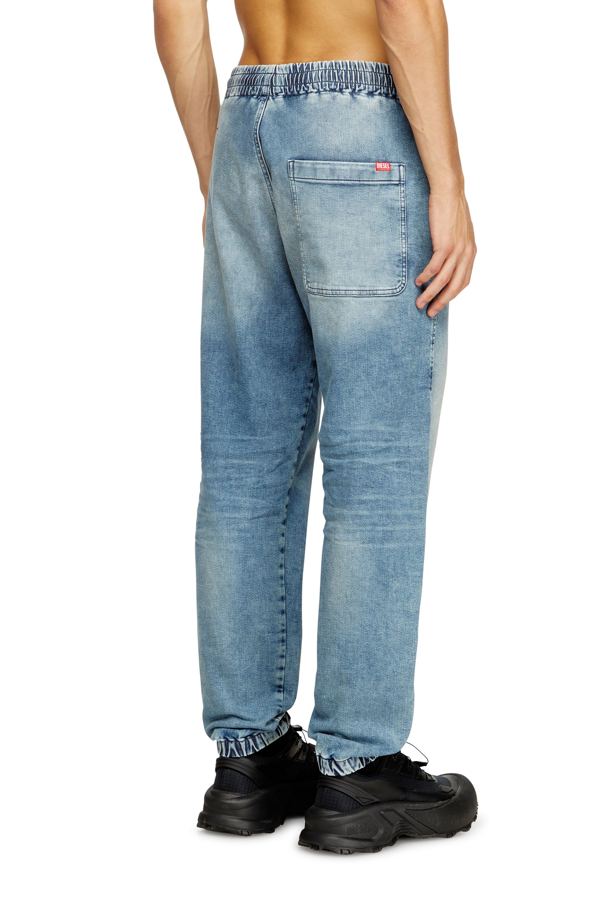 Diesel - Unisex's Slim D-Labb Track denim 09M32, ライトブルー - 4
