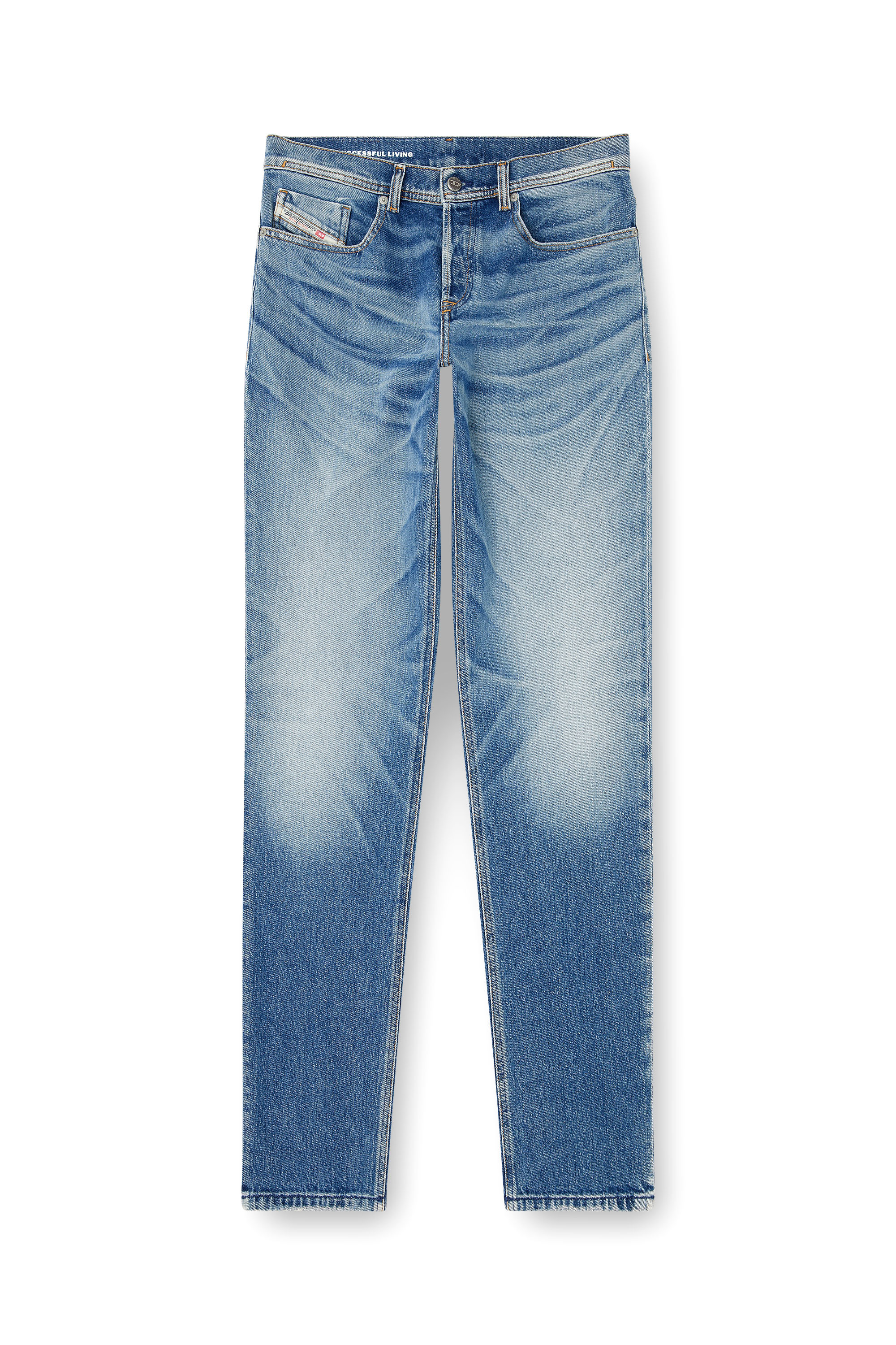 Diesel - Male's Regular Jeans 2023 D-Finitive 09M12, ミディアムブルー - 3