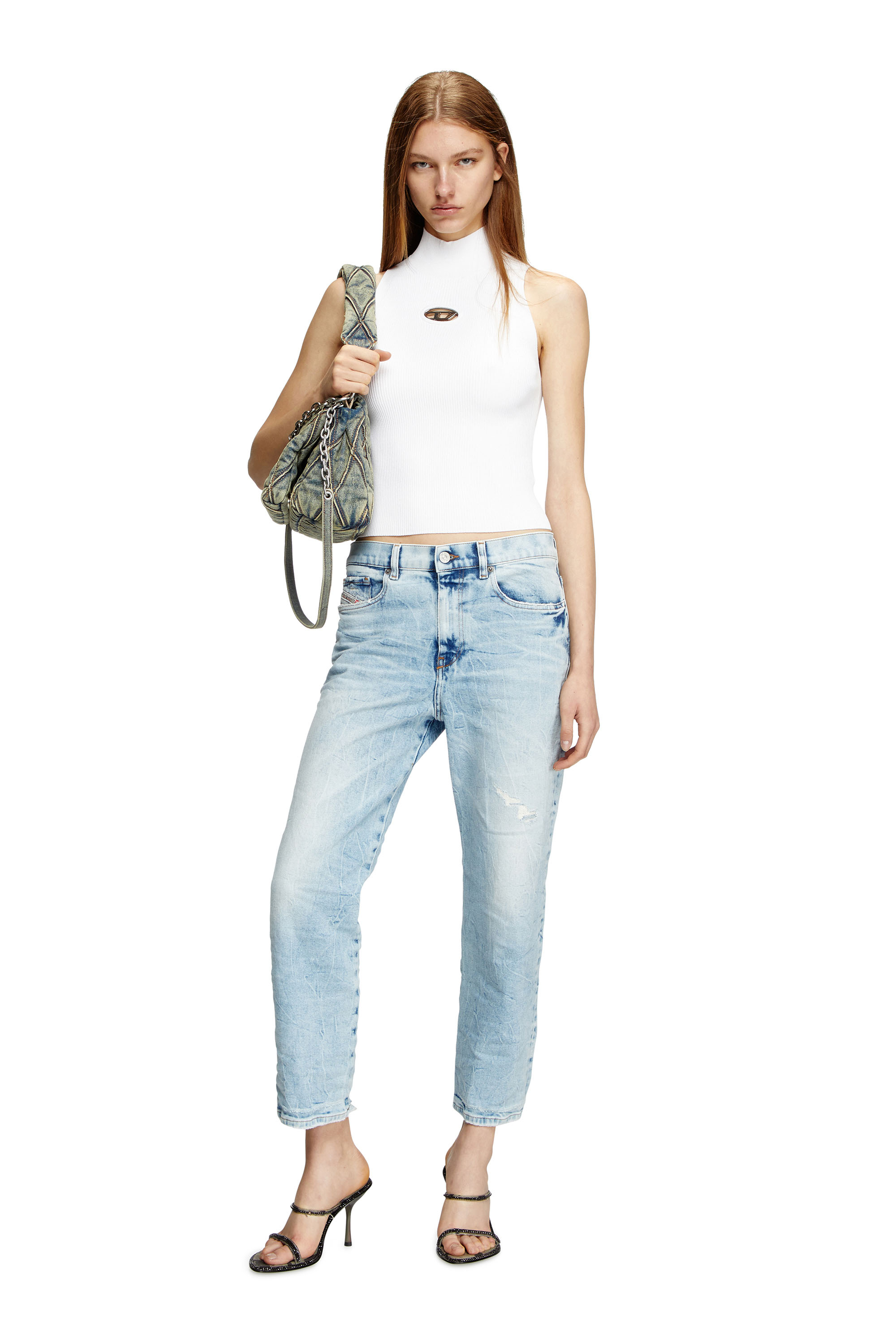 Diesel - M-ONERVAX-TOP, Female's ニット in ホワイト - 4