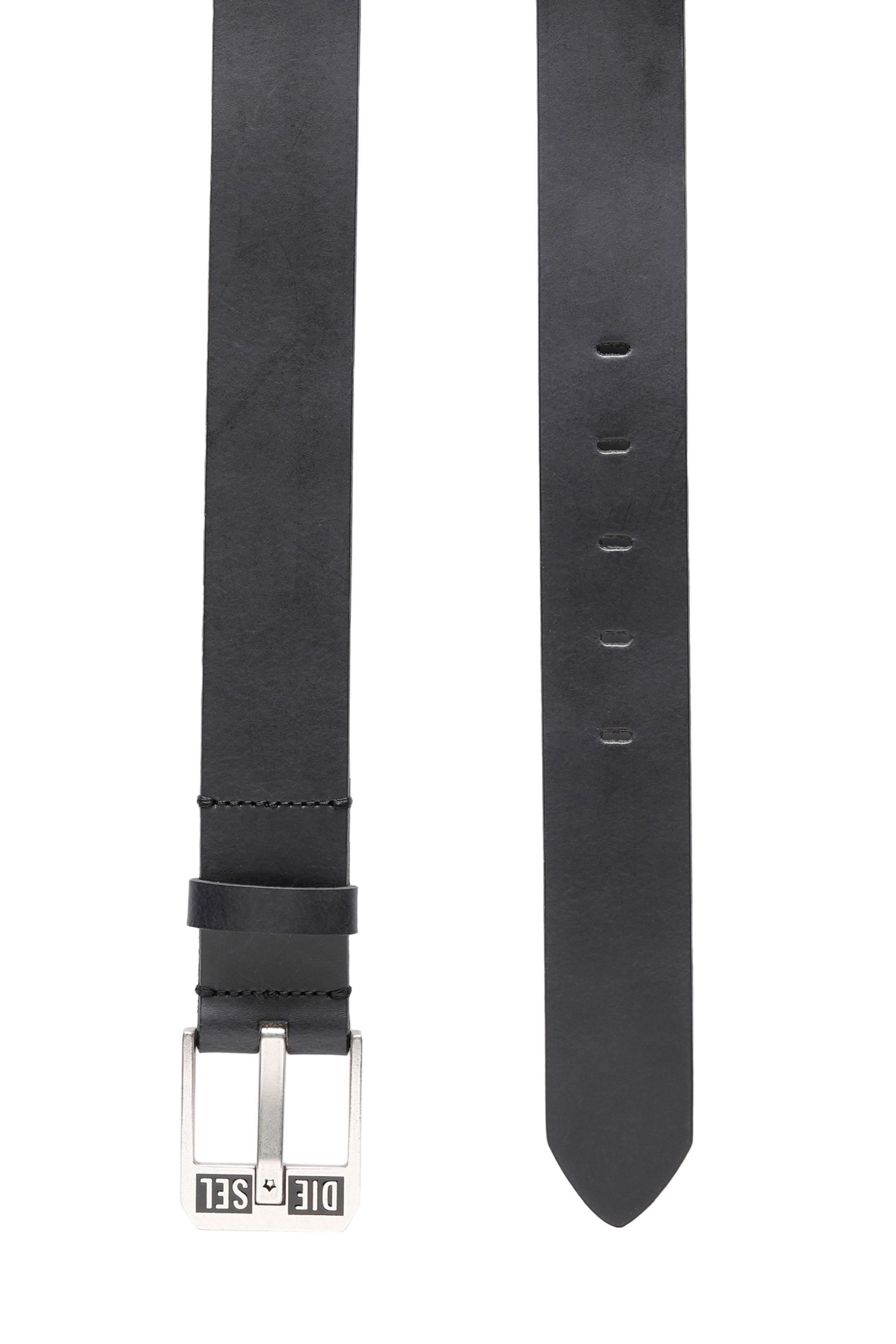 Diesel - BLUESTAR II, Male's レザーベルト in ダークブルー - 3