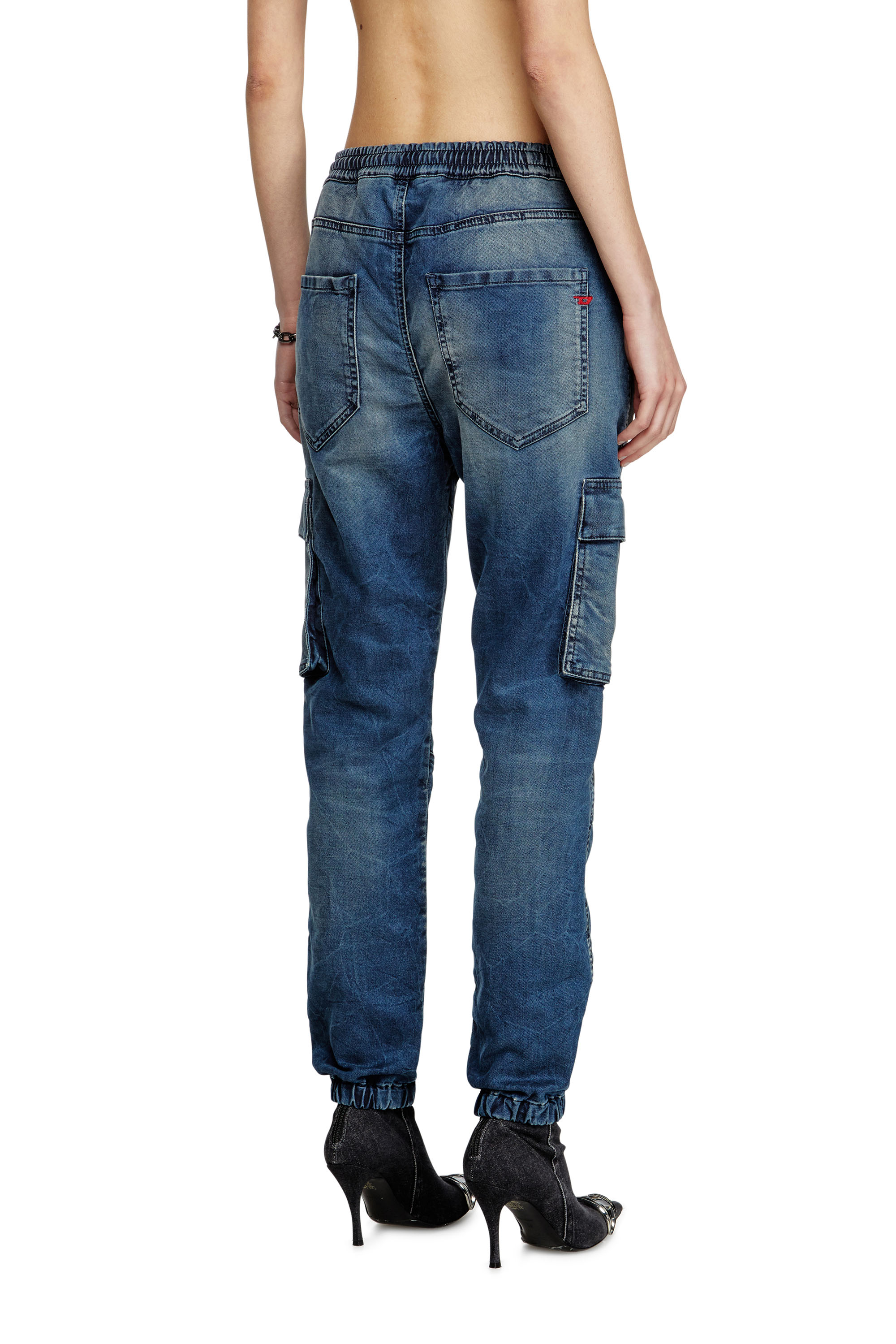 Diesel - Female's Regular 2051 D-Ursy Joggjeans® 068PI, ミディアムブルー - 4